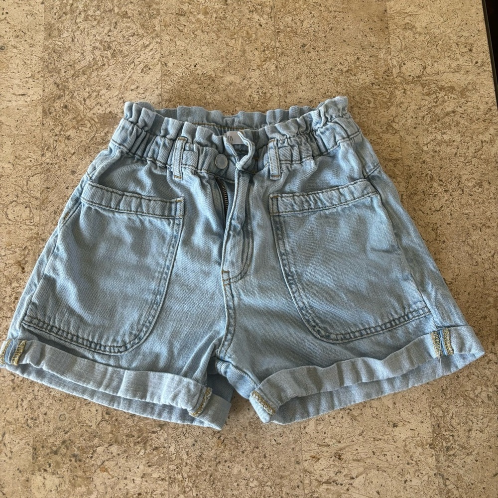 Zara Paper Bag Shorts